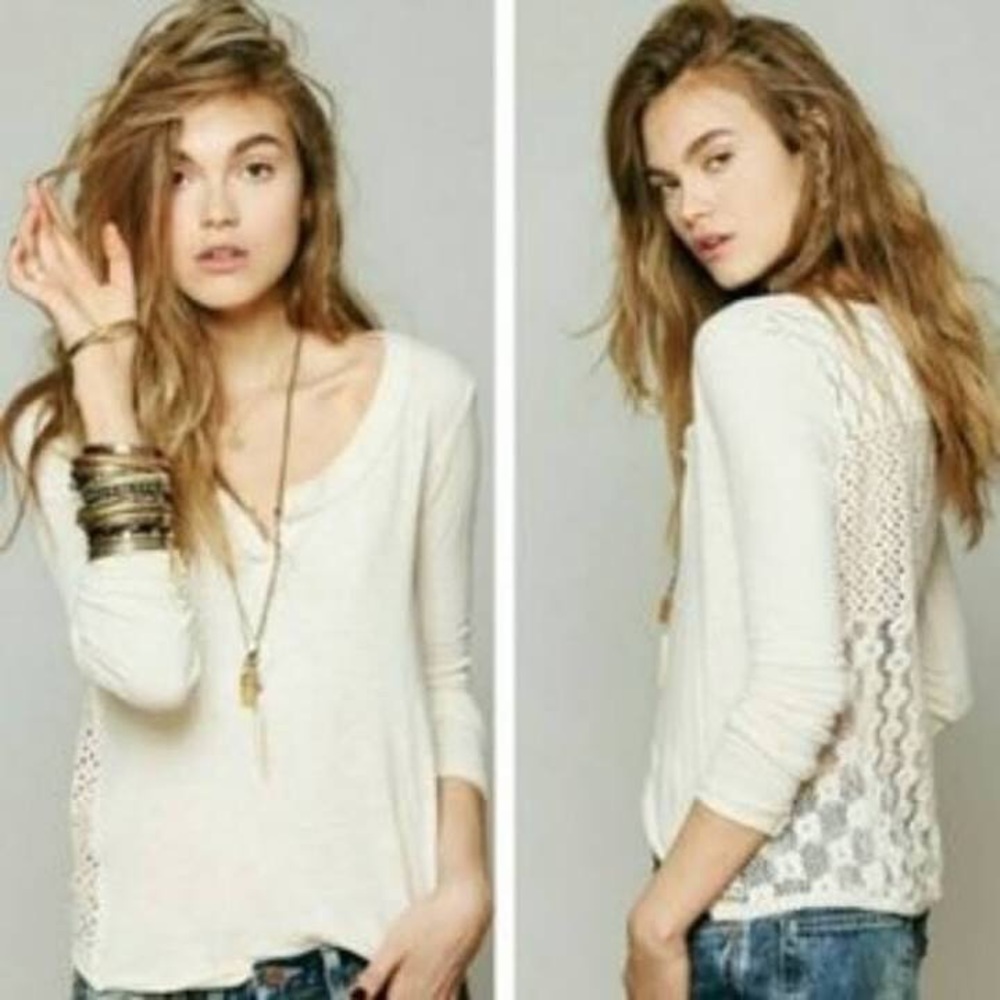 Free people lace back thermal